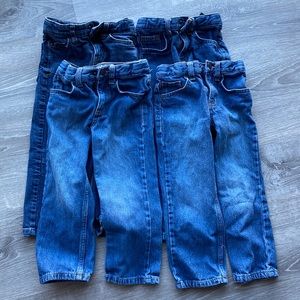 Bundle of (4) 4t Cat & Jack Jeans